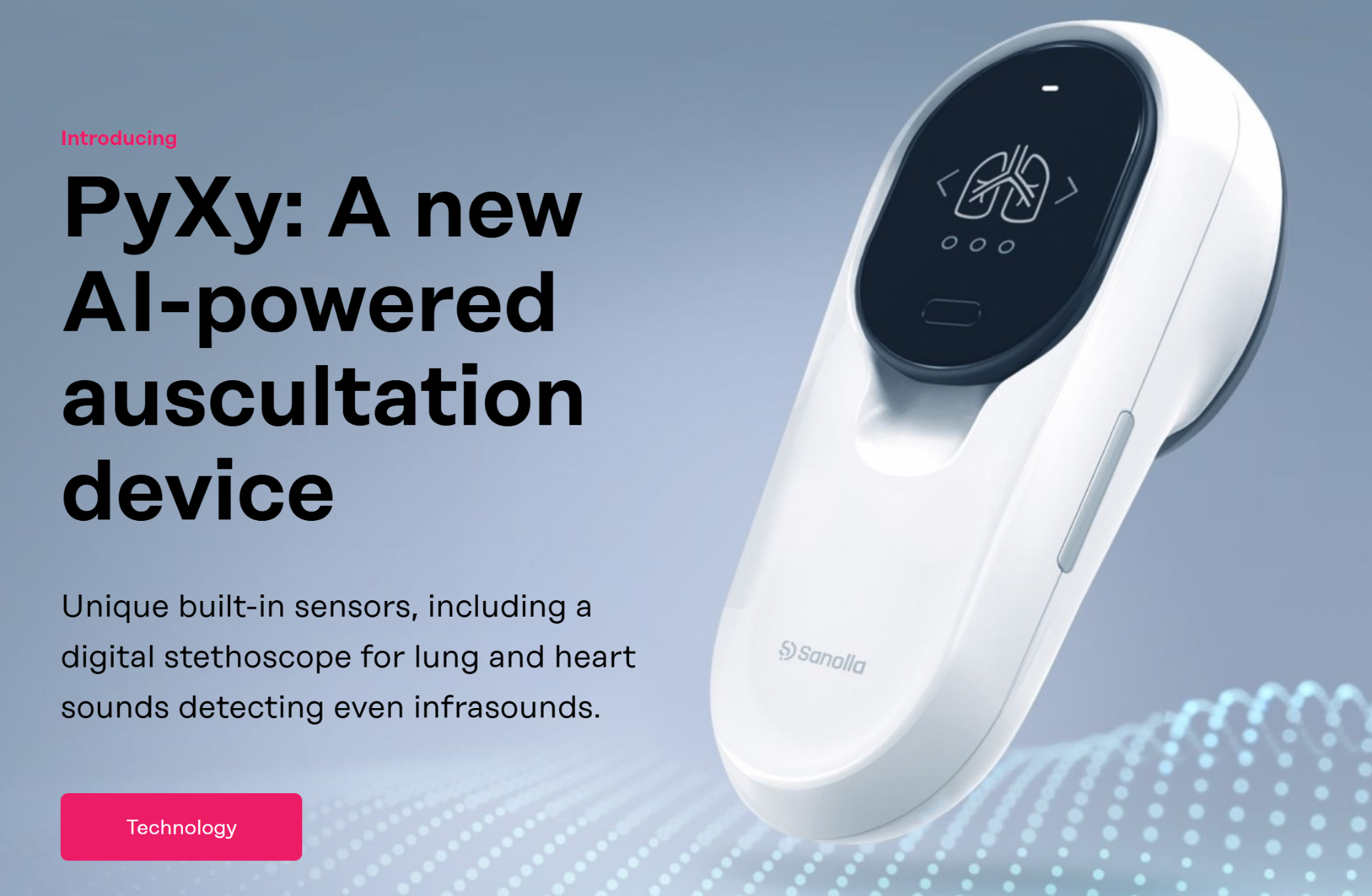pyxy.ai Digital Stethoscope