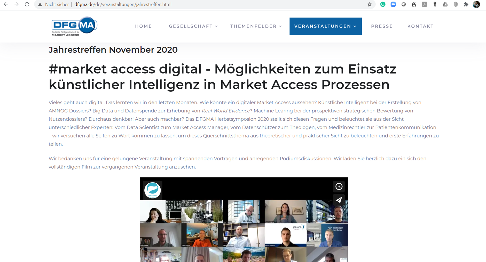AI-Supported Pharma Market Access